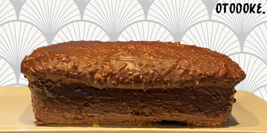 Recette cake marbré glaçage rocher