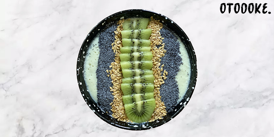 recette smoothie bowl kiwi pomme banane