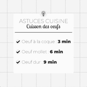 cuisson oeufs